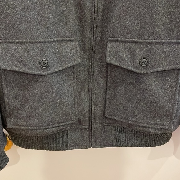 Gap men’s wool bomber jacket size xl - Picture 3 of 9